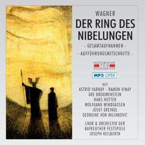 Richard Wagner (1813-1883): Der Ring des Nibelungen (Gesamtaufnahme im MP3-Format), 2 MP3-CDs