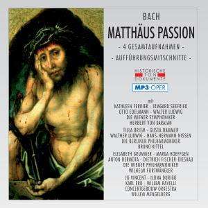 Johann Sebastian Bach (1685-1750): Matthäus-Passion BWV 244 (3 Gesamtaufnahmen/MP3-Format), 2 MP3-CDs
