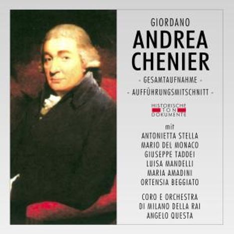 Umberto Giordano (1867-1948): Andrea Chenier, 2 CDs