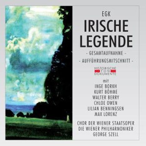 Werner Egk (1901-1983): Irische Legende, 2 CDs