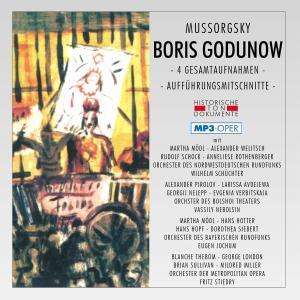 Modest Mussorgsky (1839-1881): Boris Godunow (4 Gesatmaufnahmen im MP3-Format), 2 MP3-CDs