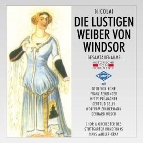 Otto Nicolai (1810-1849): Die lustigen Weiber von Windsor, 2 CDs