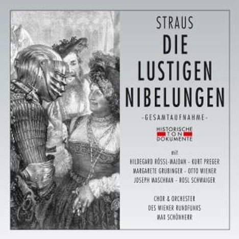 Oscar Straus (1870-1954): Die lustigen Nibelungen, 2 CDs