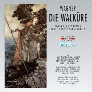 Richard Wagner (1813-1883): Die Walküre (3 Gesamtaufnahmen im MP3-Format), 2 MP3-CDs