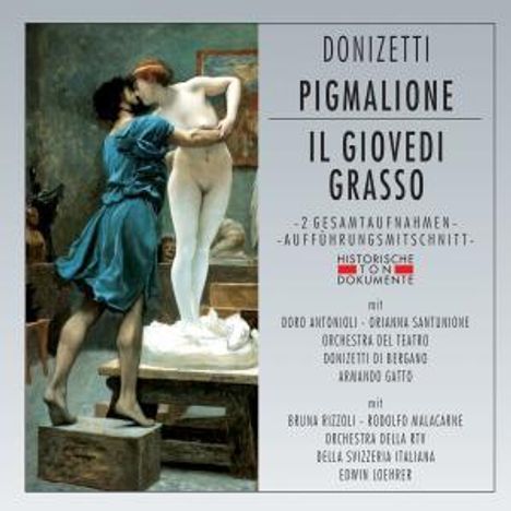 Gaetano Donizetti (1797-1848): Pigmalione, 2 CDs