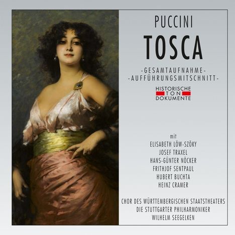 Giacomo Puccini (1858-1924): Tosca (in dt.Spr.), 2 CDs