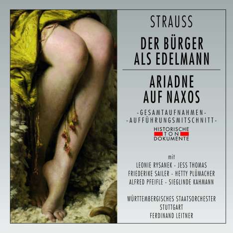 Richard Strauss (1864-1949): Der Bürger als Edelmann &amp; Ariadne auf Naxos, 2 CDs