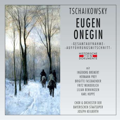 Peter Iljitsch Tschaikowsky (1840-1893): Eugen Onegin (in dt. Spr.), 2 CDs