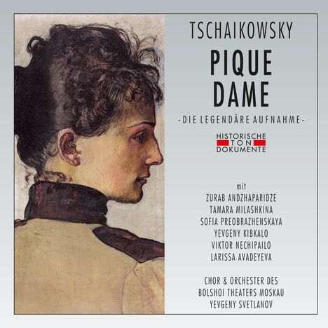 Peter Iljitsch Tschaikowsky (1840-1893): Pique Dame (Gekürzte Aufnahme), 2 CDs