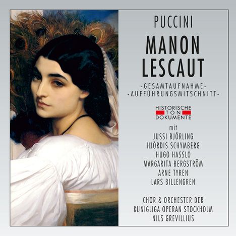 Giacomo Puccini (1858-1924): Manon Lescaut (in schwedischer Sprache), 2 CDs