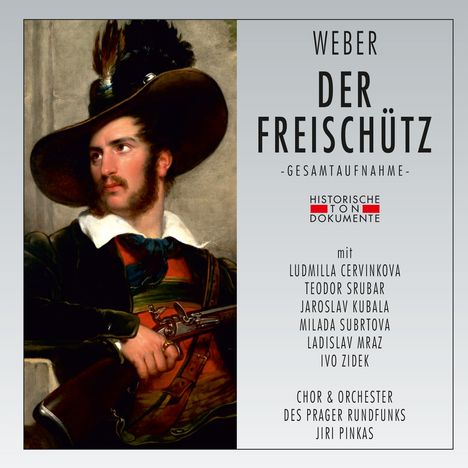 Carl Maria von Weber (1786-1826): Der Freischütz (in tschechischer Sprache), 2 CDs