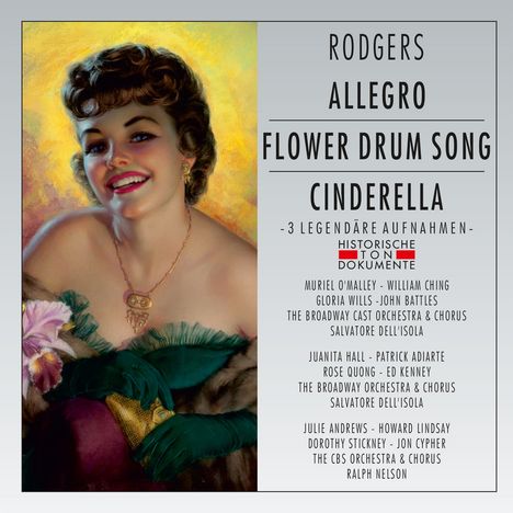 Richard Rodgers (1902-1979): Allegro / Flower Drum Song / Cinderella (Gekürzte Aufnahmen), 2 CDs