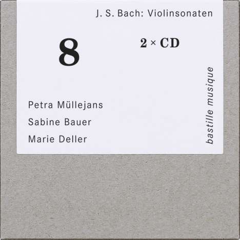 Johann Sebastian Bach (1685-1750): Sonaten für Violine &amp; Cembalo BWV 1014-1019,1021,1023, 2 CDs