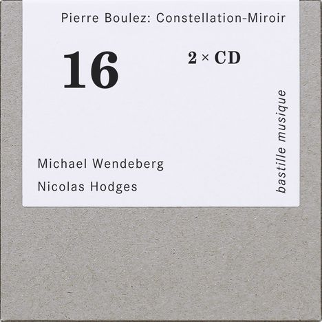 Pierre Boulez (1925-2016): Sämtliche Klavierwerke "Constellation-Miroir", 2 CDs