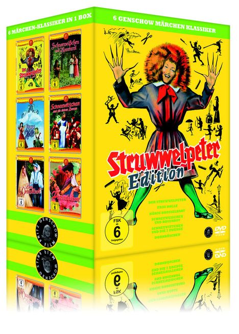 Struwwelpeter Edition, 6 DVDs