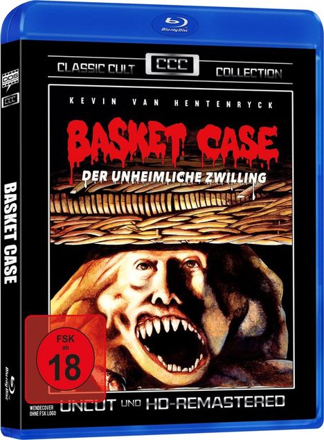 Basket Case - Der unheimliche Zwilling (Blu-ray), Blu-ray Disc