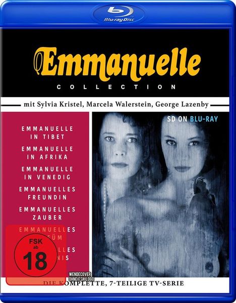 Emmanuelle Collection (Komplette Serie) (SD on Blu-ray), Blu-ray Disc