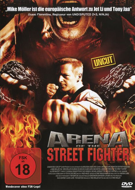 Arena of the Street Fighter, DVD