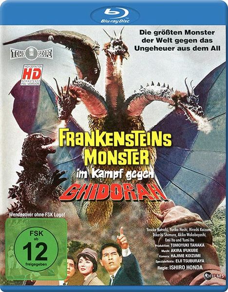 Frankensteins Monster im Kampf gegen Ghidorah (Blu-ray), Blu-ray Disc