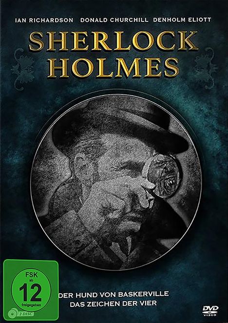 Sherlock Holmes: Der Hund von Baskervilles / Das Zeichen der Vier, 2 DVDs
