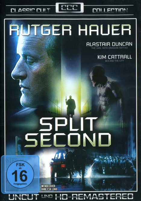 Split Second, DVD