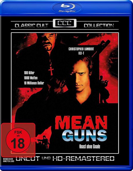 Mean Guns (Blu-ray), Blu-ray Disc
