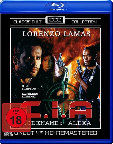 C.I.A. - Codename Alexa (Blu-ray), Blu-ray Disc