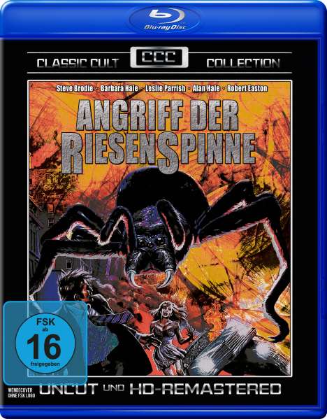Angriff der Riesenspinne (Blu-ray), Blu-ray Disc