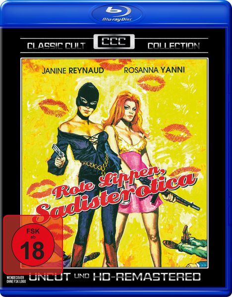 Rote Lippen, Sadisterotica (Blu-ray), Blu-ray Disc