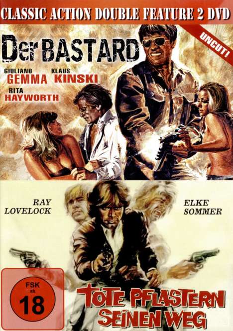Der Bastard / Tote pflastern seinen Weg, 2 DVDs