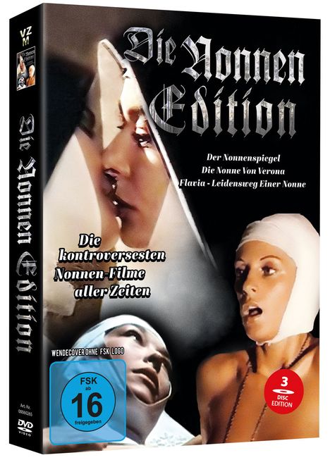 Die Nonnen Edition (3 Filme), 3 DVDs