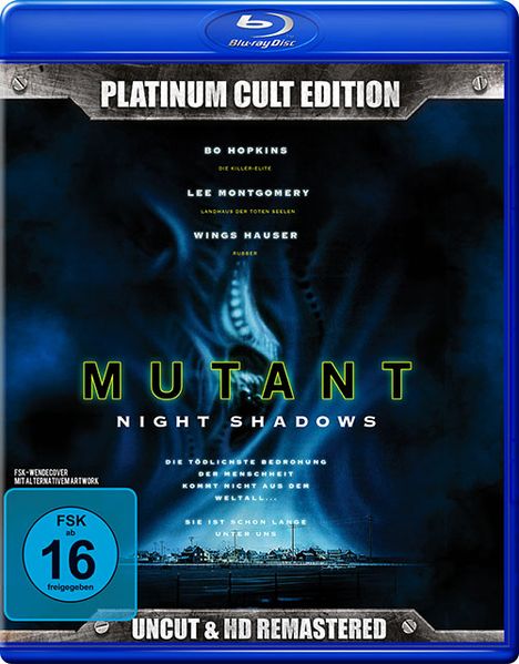 Mutant - Night Shadows (Blu-ray &amp; DVD), 1 Blu-ray Disc und 1 DVD