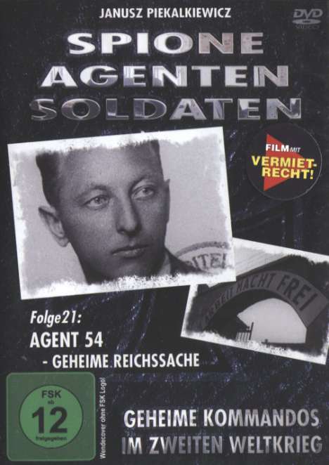 Spione Agenten Soldaten Folge 21: Agent 54 - Geheime Reichssache, DVD