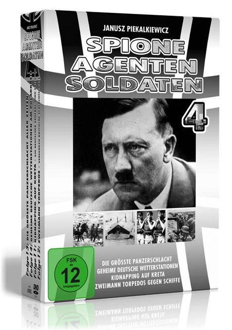 Spione Agenten Soldaten Box 4, 4 DVDs