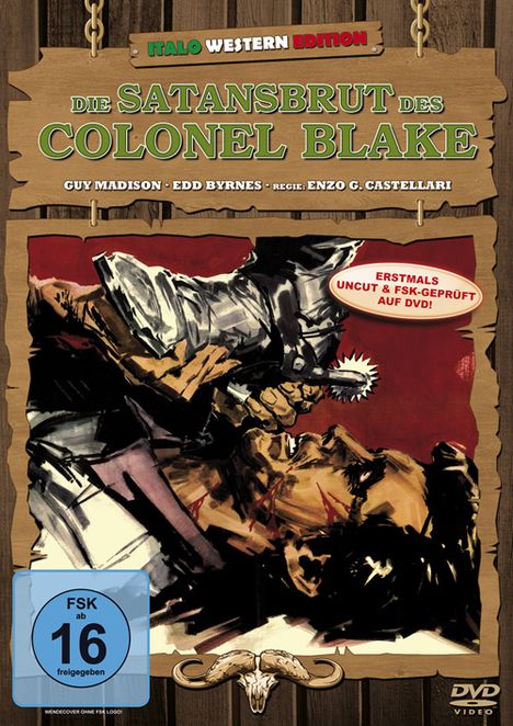 Die Satansbrut des Colonel Blake, DVD