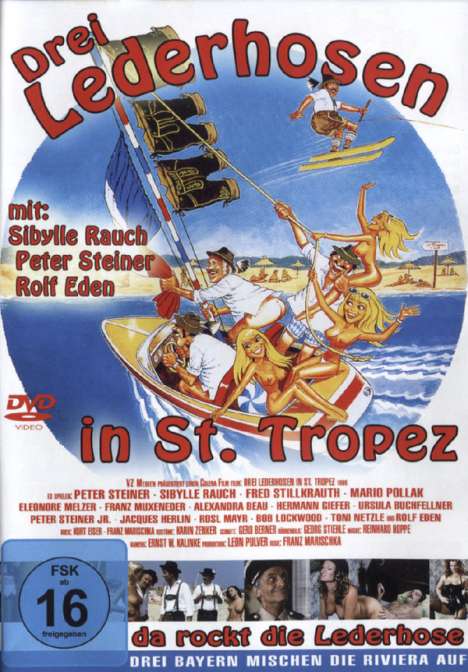 Drei Lederhosen in St. Tropez, DVD