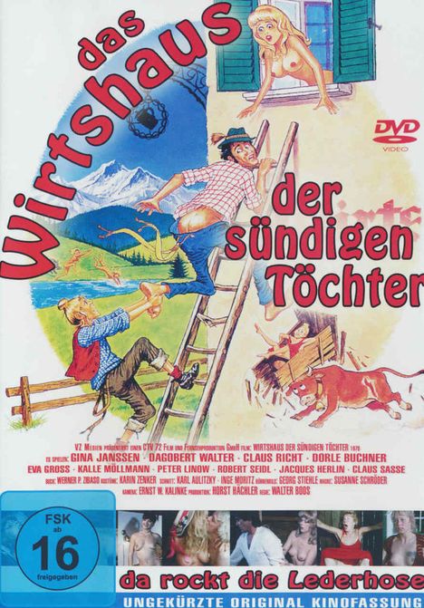 Das Wirtshaus der sündigen Töchter, DVD