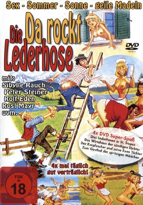 Da rockt die Lederhose (4 Filme), 4 DVDs