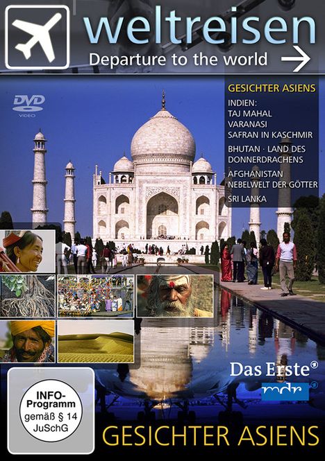 Weltreisen - Gesichter Asiens, DVD