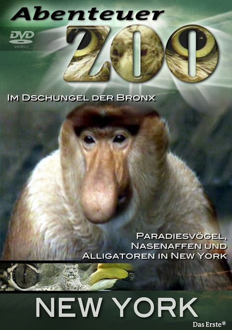 Abenteuer Zoo: New York, DVD