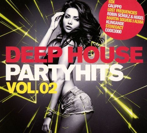 Deep House Partyhits Vol.2, 3 CDs