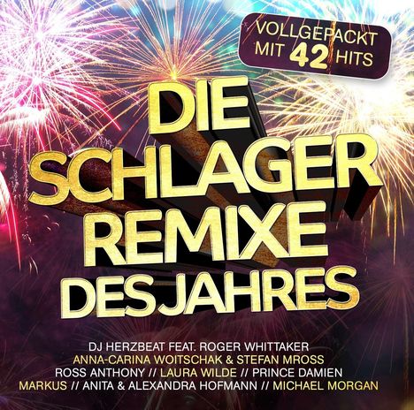 Die Schlager Remixe des Jahres, 2 CDs