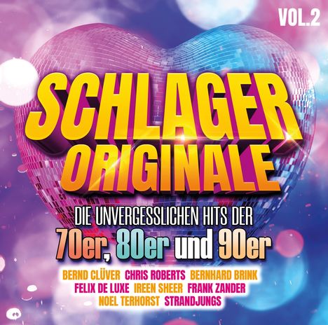 Schlager Originale: Unvergessliche Hits Vol.2, 2 CDs