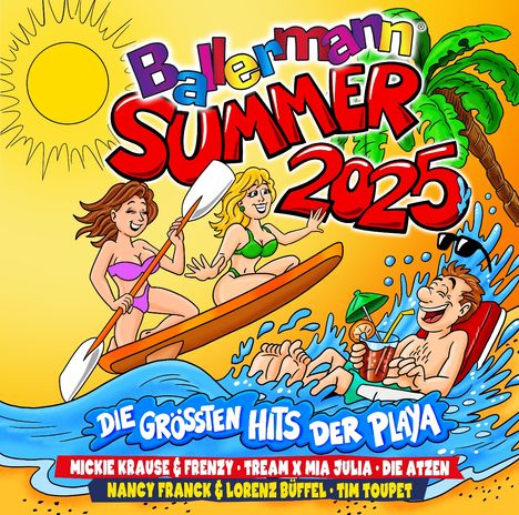 Ballermann Summer 2025, 2 CDs