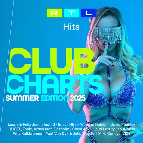 RTL Hits: Club Charts Summer 2025, 2 CDs