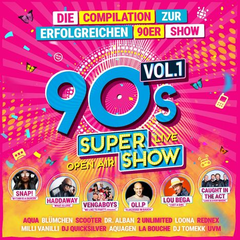 90s Super Show Vol. 1 (2CD), 2 CDs