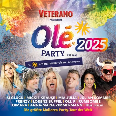 Ole Party 2025, 2 CDs