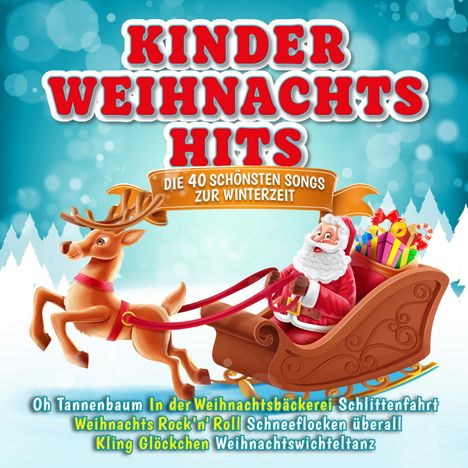 Kinder Weihnachts-Hits (2CD), 2 CDs