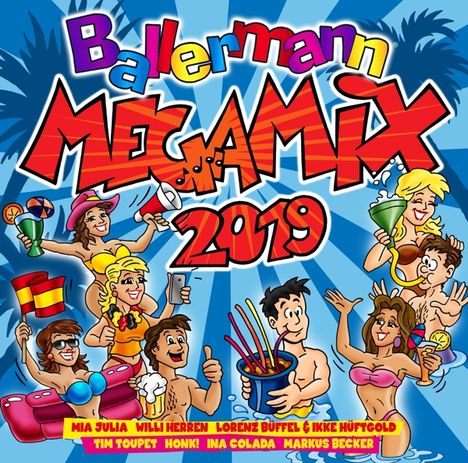 Ballermann Megamix 2019, 2 CDs