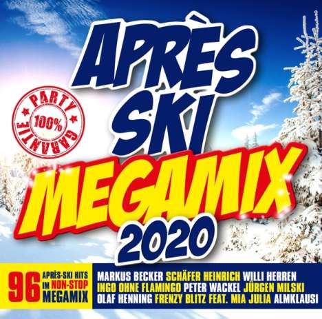 Apres Ski Megamix 2020, 2 CDs